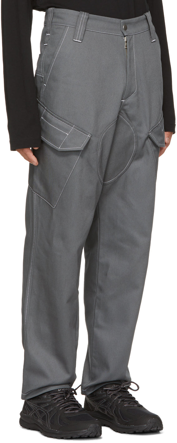 AFFIX TWILL TROUSER GREY