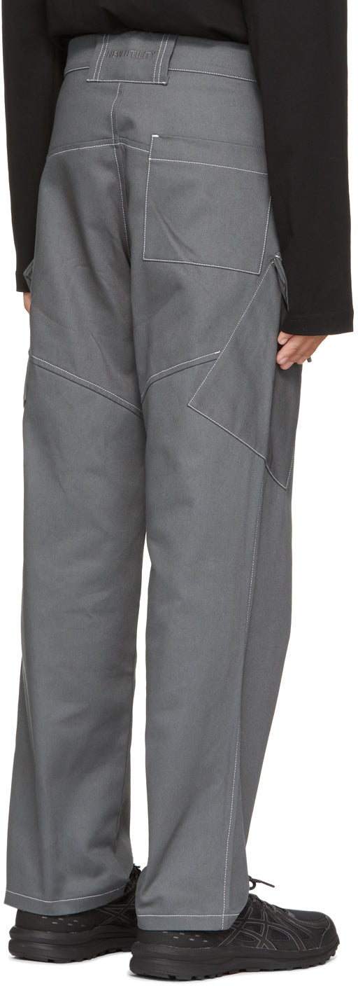 AFFIX TWILL TROUSER GREY