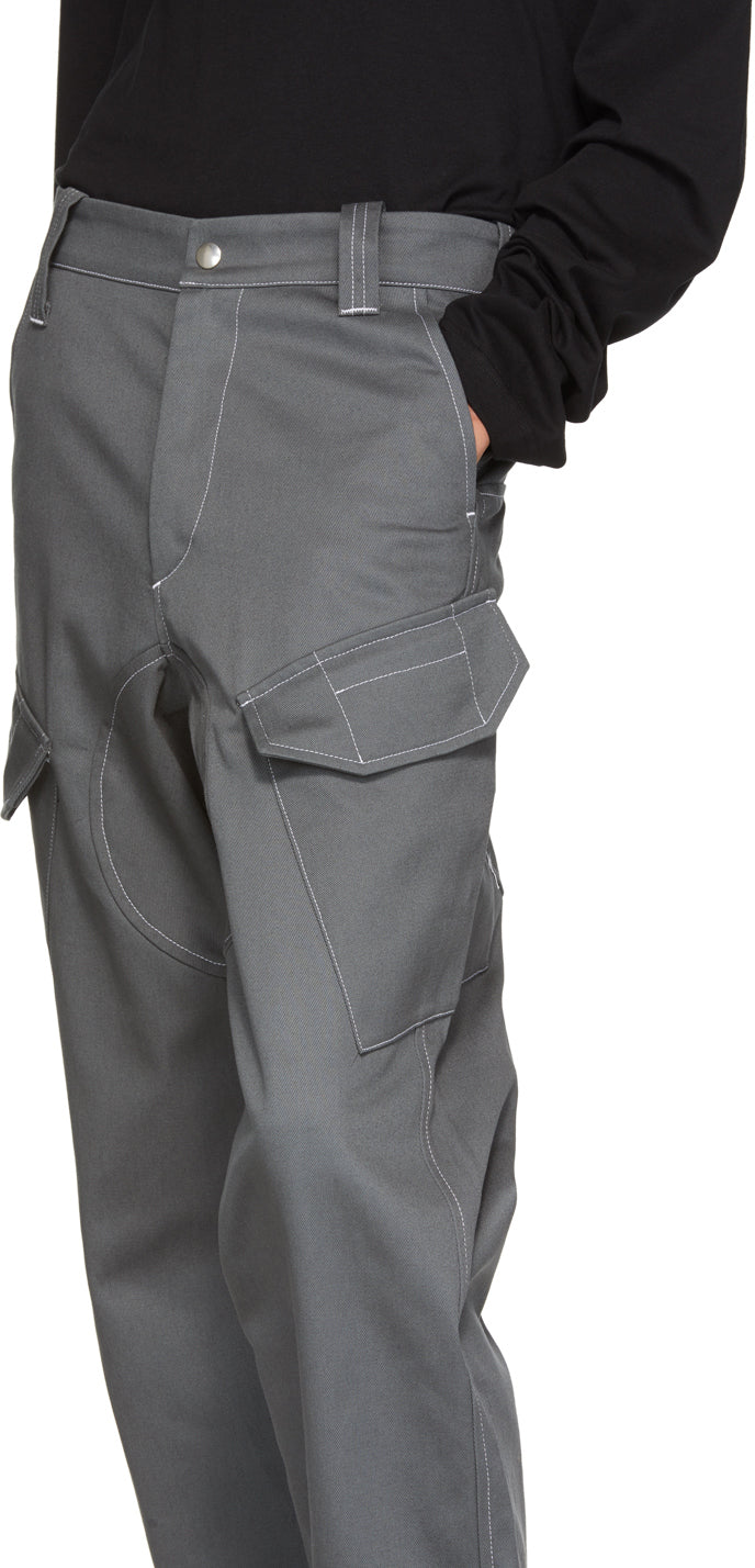 AFFIX TWILL TROUSER GREY