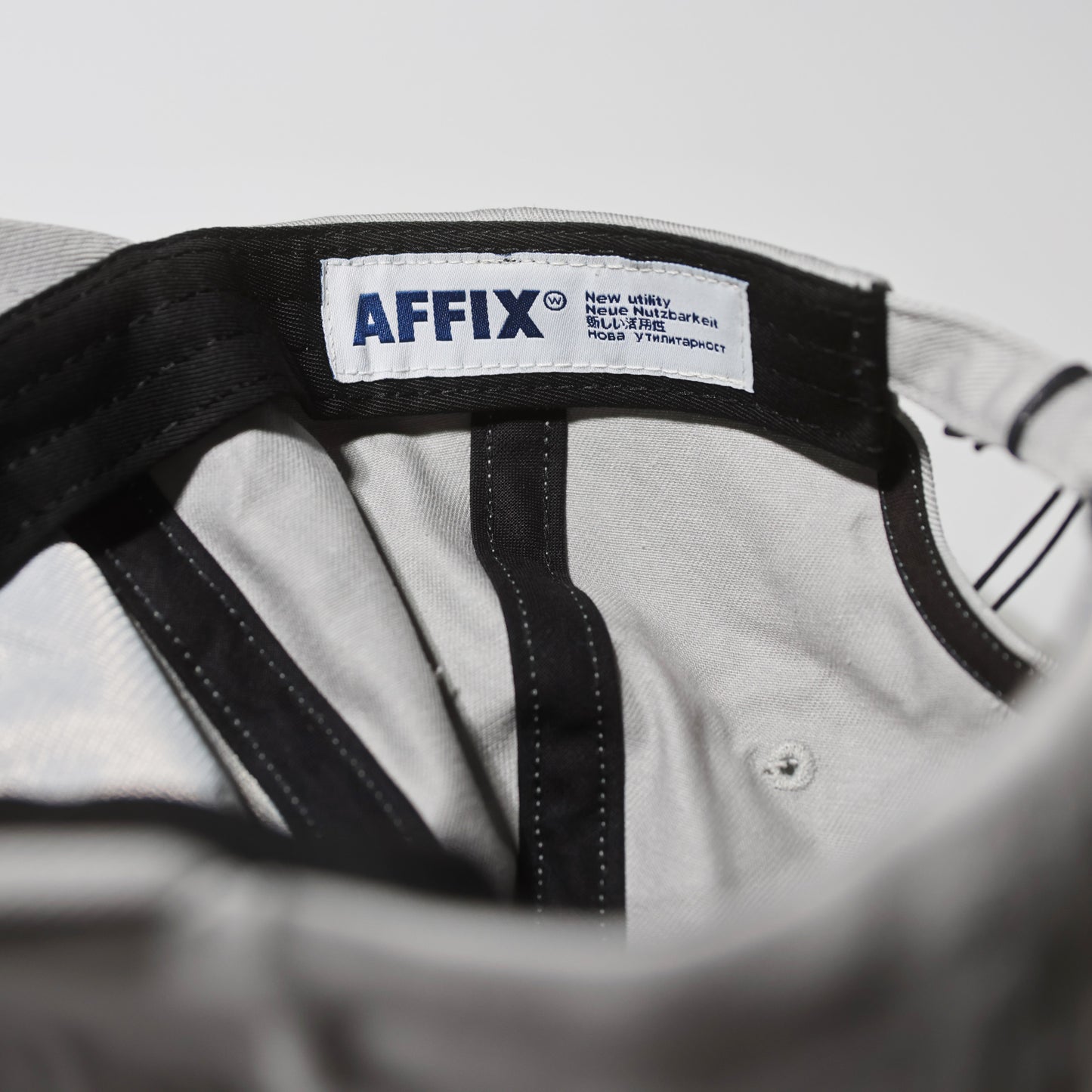 AFFIX Logo Cap(Gray)