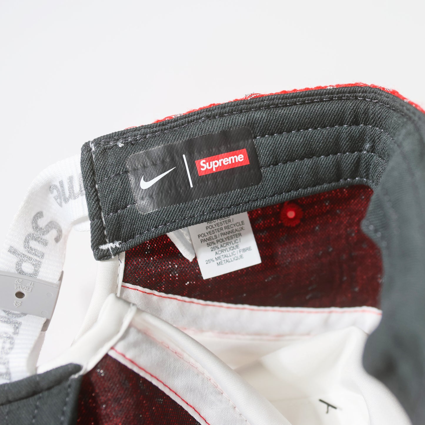 Supreme x Nike Boucle Running Hat(White)