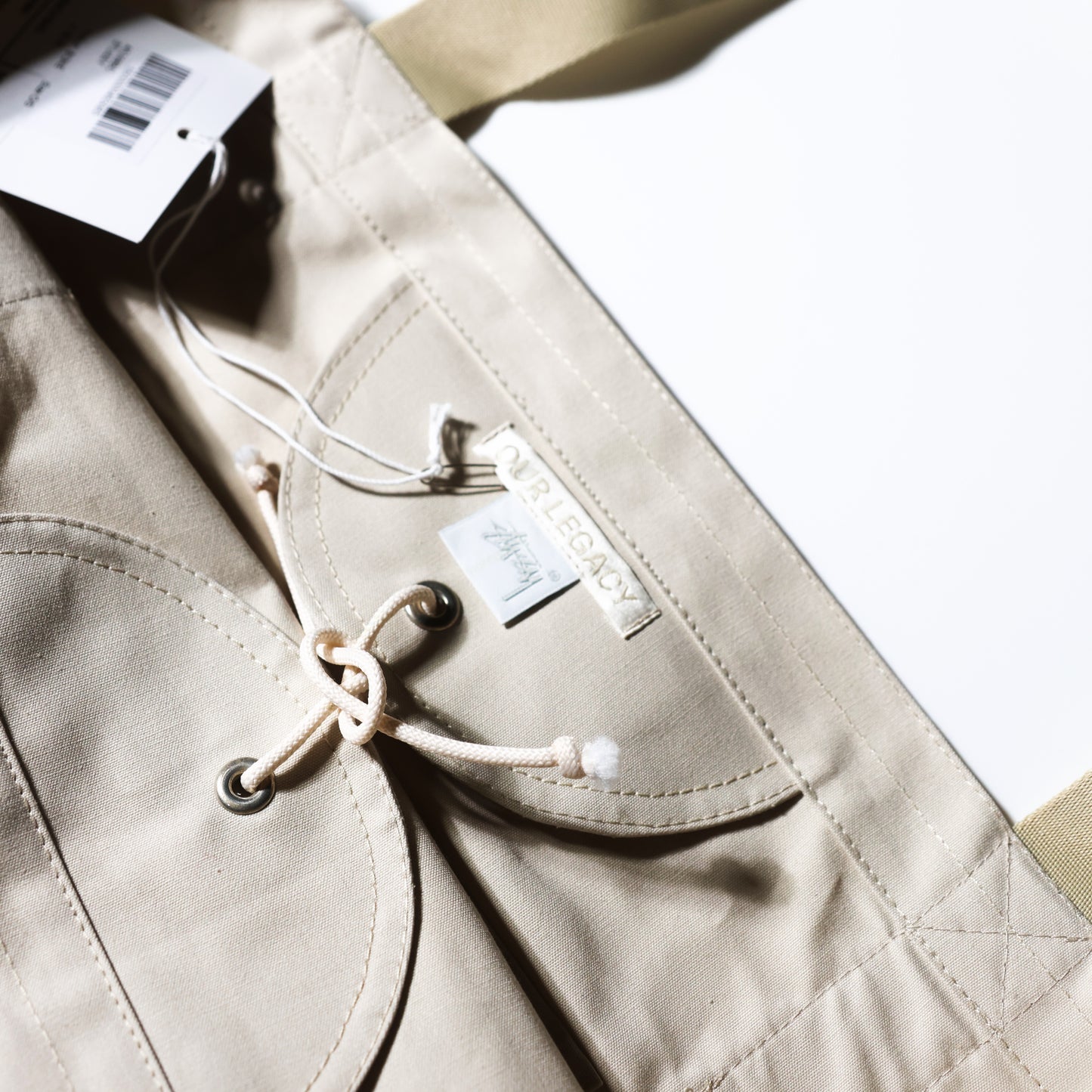 Stussy x Our Legacy Beach Bag(Bone)