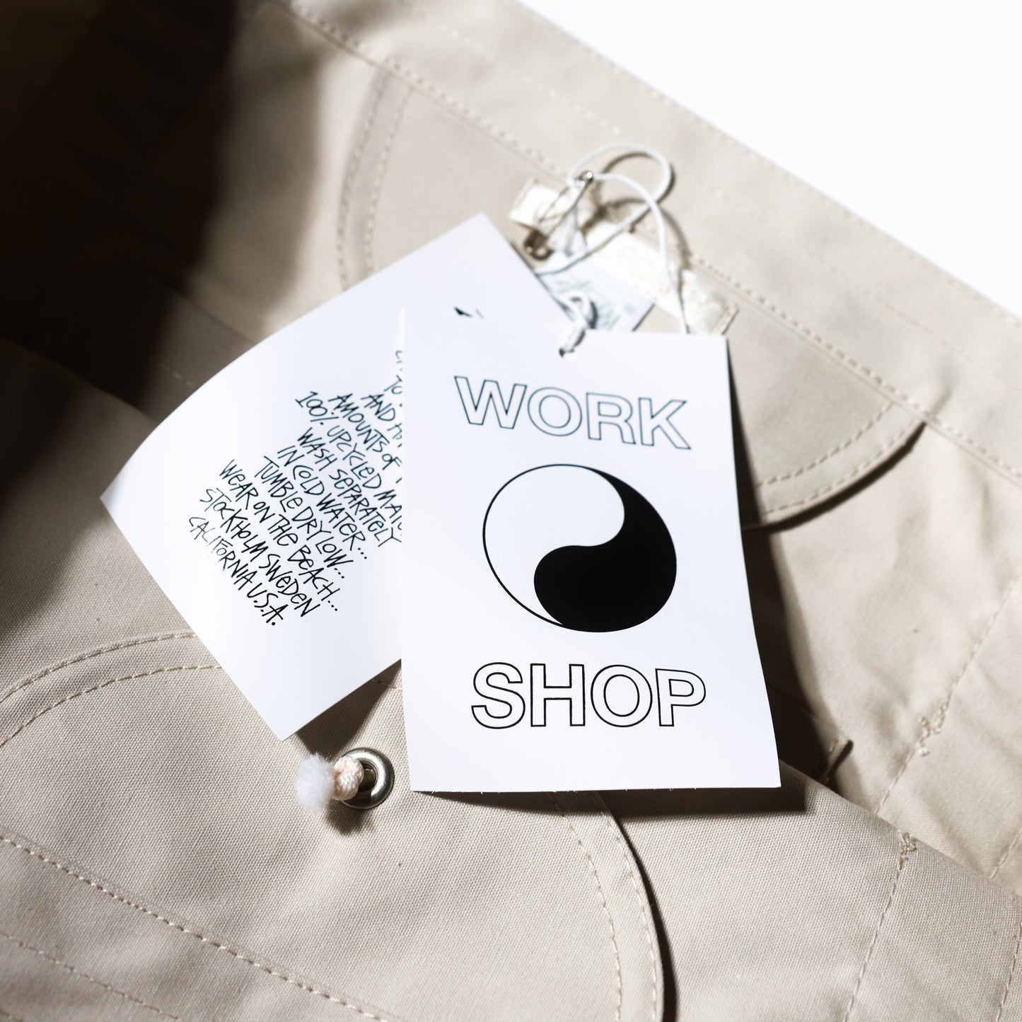 Stussy x Our Legacy Beach Bag(Bone)