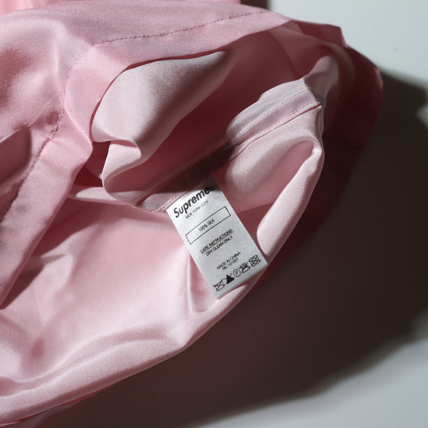19SS SUPREME THE PERSISTENCE OF MEMORY S/S SILK SHIRTS