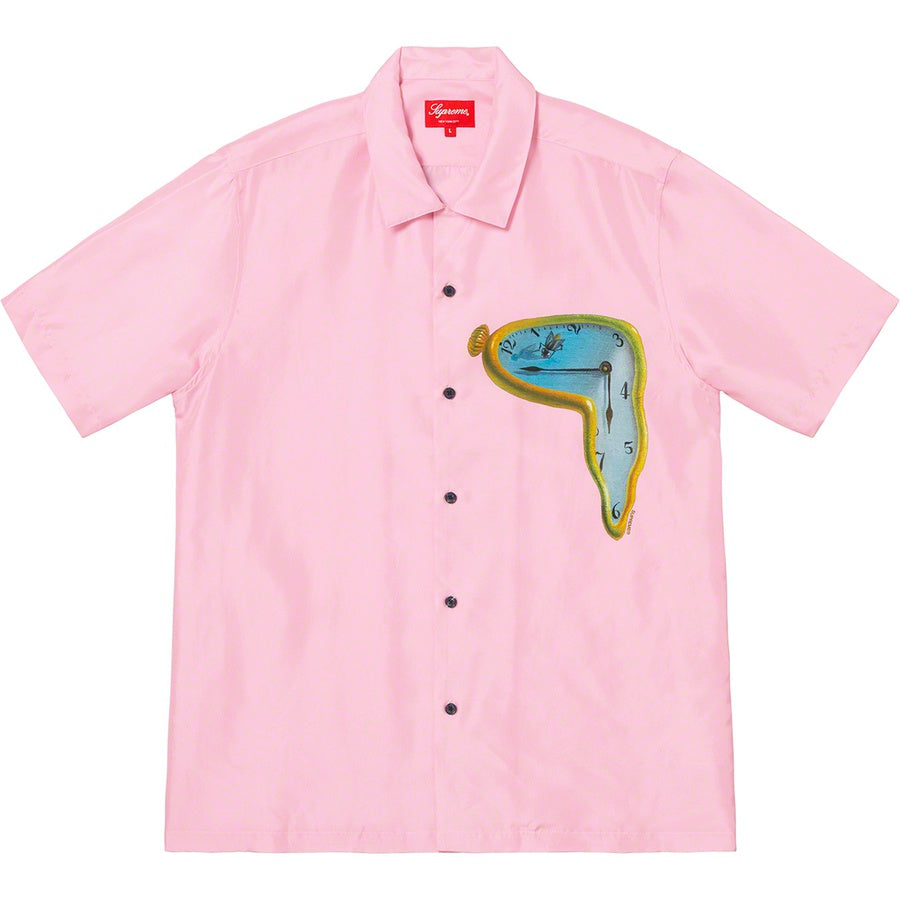 19SS SUPREME THE PERSISTENCE OF MEMORY S/S SILK SHIRTS
