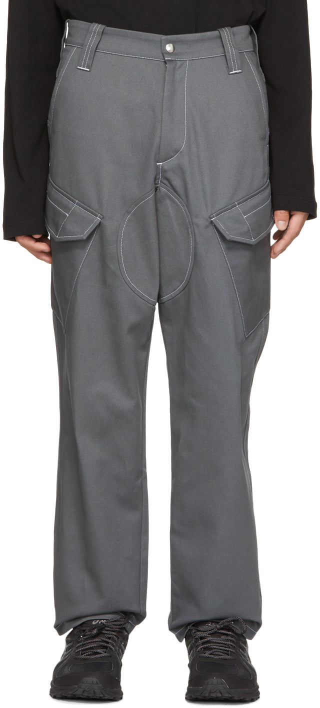 AFFIX TWILL TROUSER GREY