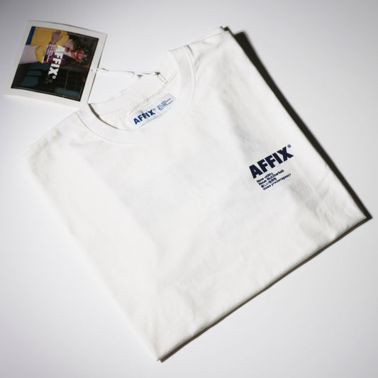 AFFIX Logo T-Shirt(White)