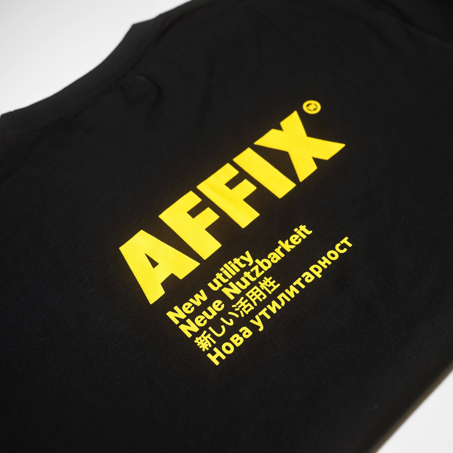 AFFIX Logo T-Shirt(Black)