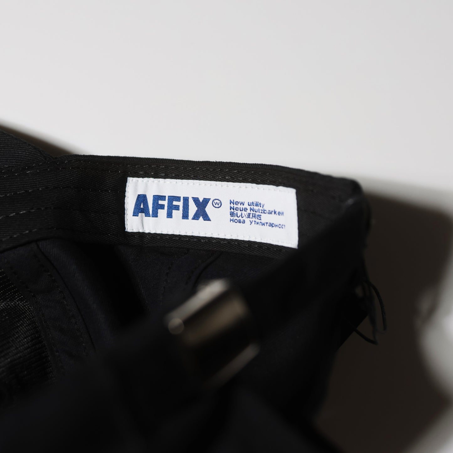 AFFIX Logo Cap(Black)