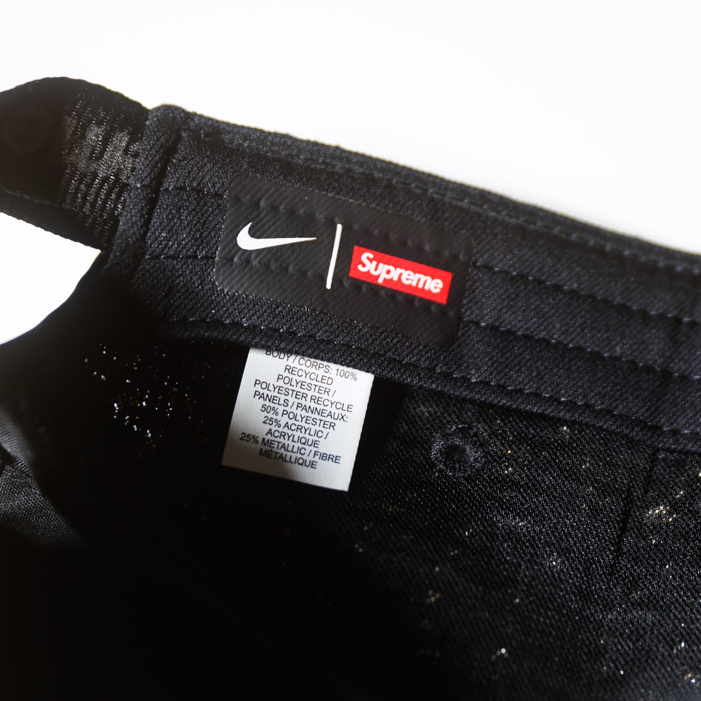 Supreme x Nike Boucle Running Hat(Black)