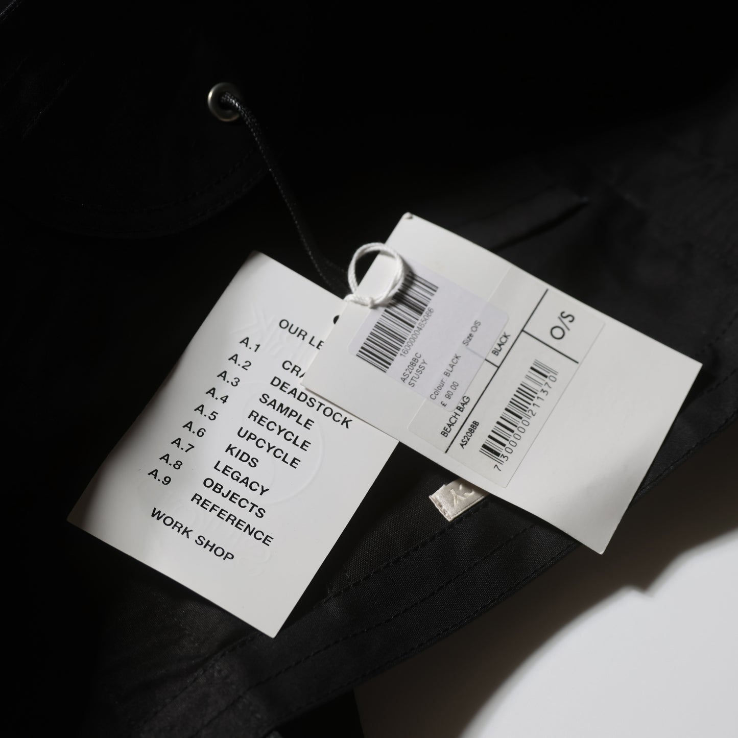 Stussy x Our Legacy Beach Bag(Black)