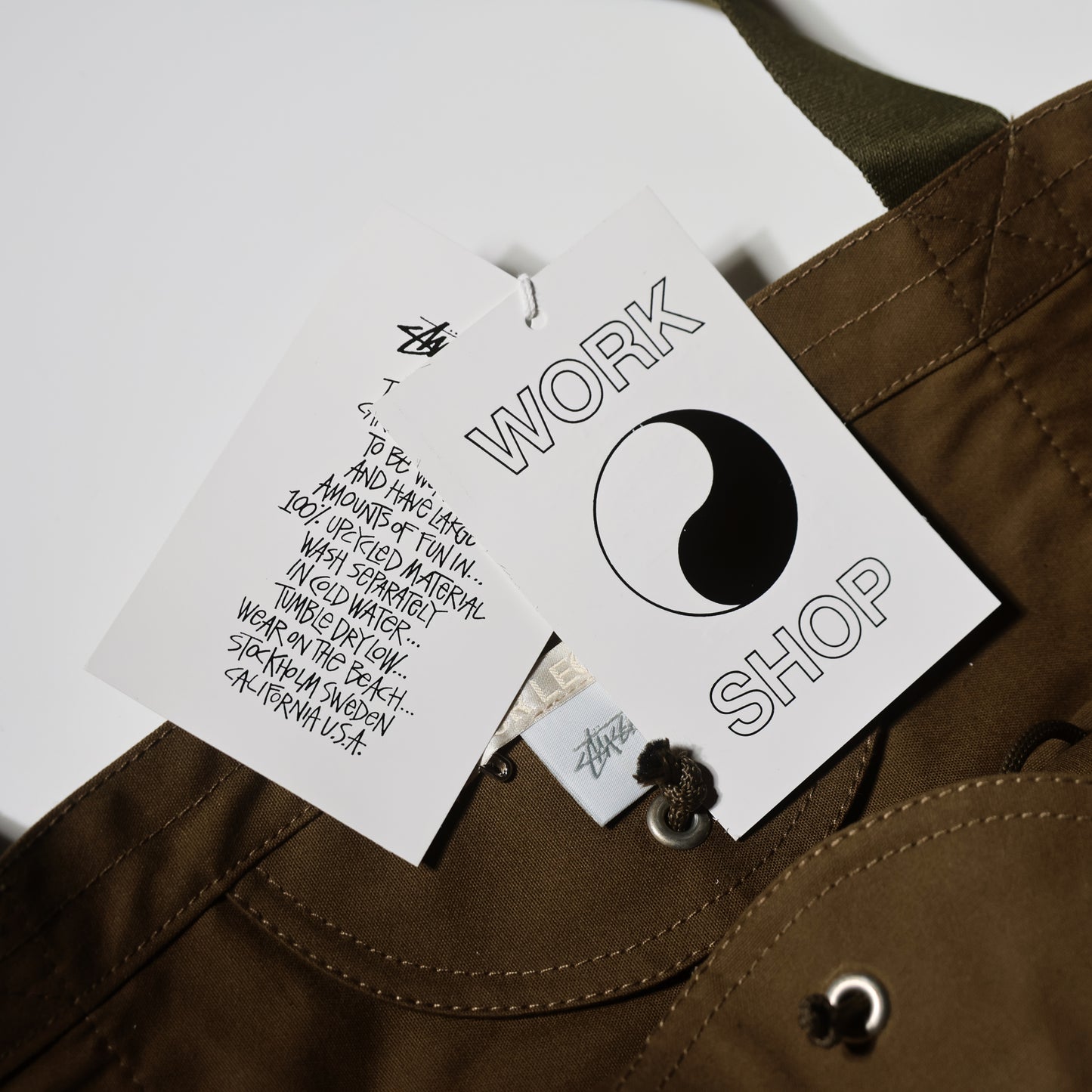 Stussy x Our Legacy Beach Bag(Olive)