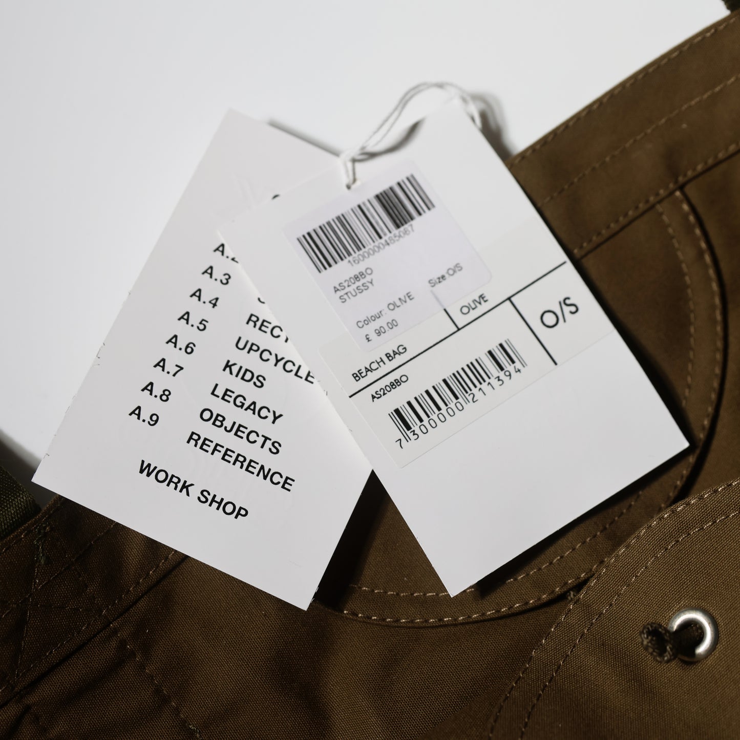 Stussy x Our Legacy Beach Bag(Olive)