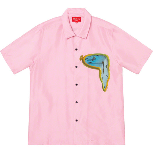 19SS SUPREME THE PERSISTENCE OF MEMORY S/S SILK SHIRTS